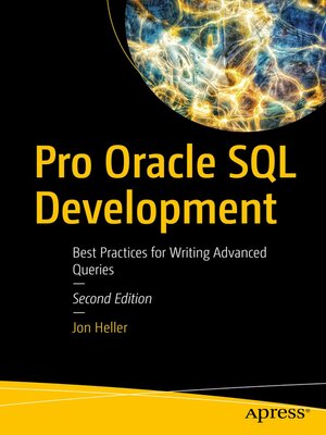 cover image of Pro Oracle SQL Development